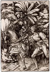 Knight and Halberdier