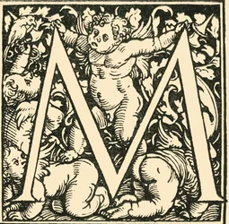 M - An Alphabet by Hans Weiditz