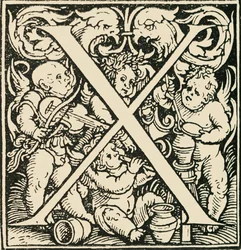 X - An Alphabet by Hans Weiditz