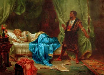 Shakespeare, Othello / Painting by Zatzka