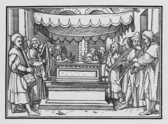 David Appoints a Band of Singers and Music to Praise the Lord
