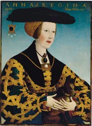 Portrait of Queen Anne of Hungary