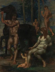 Horse Handler and Nymph