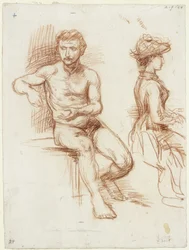 Two designs for the lovers in „Werbung“ and other studies