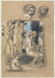 Study for the Composition of In Praise of Modesty