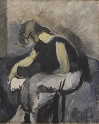 A Lady Reading