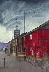 Street in Røros