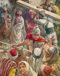 He Carried the Cross for Jesus, Matthew 27:32