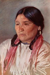 Naomi, wife of Paul, a Blackfoot Indian