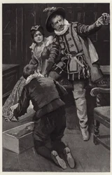 Petruchio began to storm afresh, saying the cap was moulded in a porringer