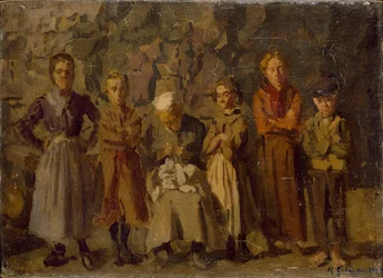 Cave Dwellers, Dieppe, 1907