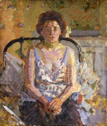 Woman on a Bed