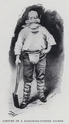 Costume of a Bleaching-Powder Packer