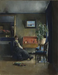 Blue Interior