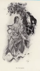 Man proposing marriage to a woman