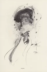 Portrait of a woman named Augusta