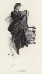 The Character Lady Bazelhurst from the Novel, Cowardice Court, by George Barr McCutcheon