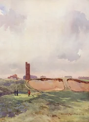 Golf Courses: Littlestone the Carry from the Seventeenth Tee