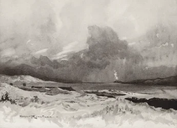 Golf Courses: Harlech, looking across the fourth hole