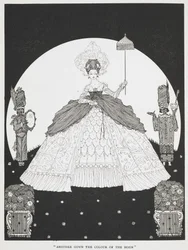 Another Gown the Colour of the Moon (Illustration for 