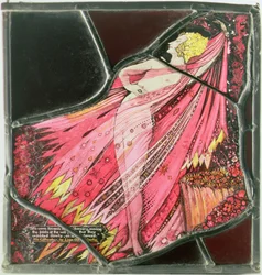 The Geneva Window depicting a character from 