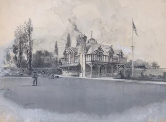 The Athletic Club at Bowling Green, ca. 1900