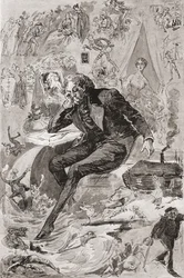 David Copperfield (Illustration for the Charles Dickens novel David Copperfield)