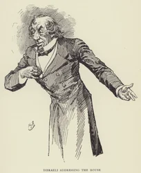 Disraeli Addressing the House