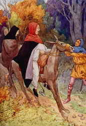 Abbot Hugo had barely spoken when his rein was seized