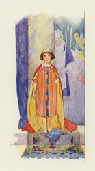 Again the people shouted, God save the King!