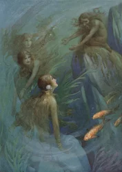 Andvari and the Rhine Maidens, from 