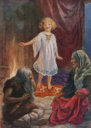 Aslaug, Aki and Grima, from 