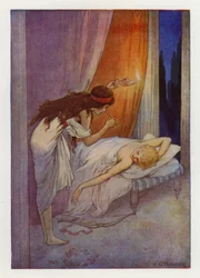 Cupid, Asleep