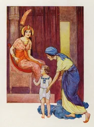 The mother of Moses took him to the Princess