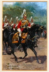 1st Life Guards, On Royal Escort