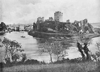 Pembroke Castle, c1896