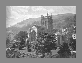 Priory Church, Great Malvern, c1900