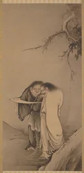 The Chinese Taoist Immortals, Han-shan and Shih-te