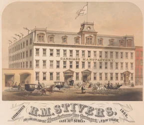 R. M. Stivers, Manufacturers of Fine Carriages, 146-152 East 31st Street, New York