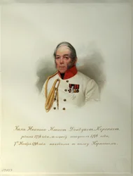 Portrait of Count Nikita Ivanovich Dondukov-Korsakov From the Album of the Imperial Horse Guards, 1846-1849