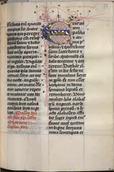 Gospel Book with Evangelist Portraits: Decorated Initial