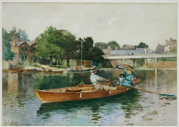 A Boating Party on the Thames at Cookham