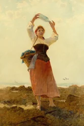 Girl with Bottle Post