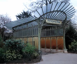 A Mouth of Metro Station made by Hector Guimard