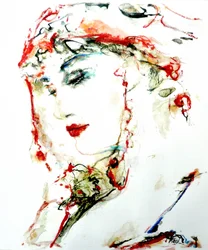 Dreamy Woman Portrait