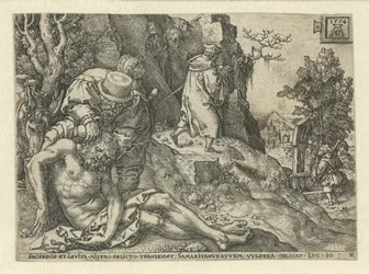 Good Samaritan Treating the Wounds (Parable of the Good Samaritan)