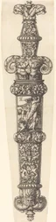 Design for a Dagger Sheath with Cain and Abel, 1539