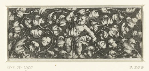 Frieze with Foliage and a Child