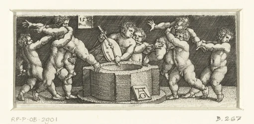 Frieze with Children at a Well