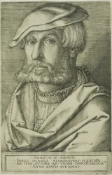 Heinrich Aldegrever, Aged 35